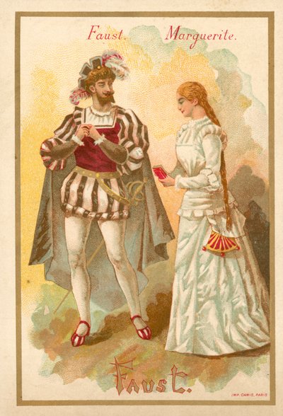 Faust et Marguerite, de l